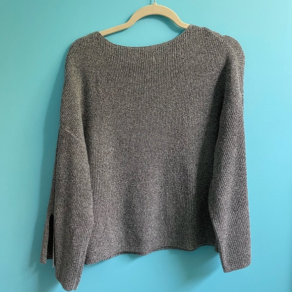 Heather Grey Sweater - Picture 2 of 4